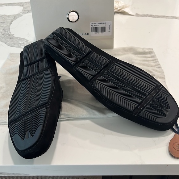 NWT Never worn Peter Millar black suede loafers size‎ 7 - Picture 2 of 5